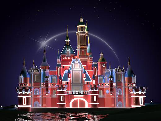 迪士尼C4D