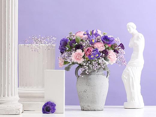 花加 x 同道大叔联名星座鲜花礼盒拍摄-水瓶座♒️