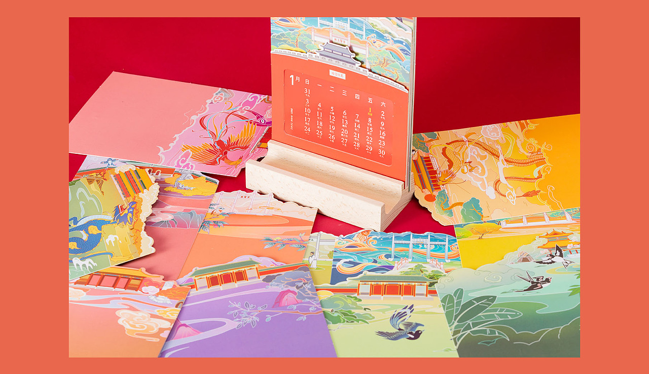 诗礼传家孔庙祈福|插画|商业插画|时与空文创设计 - 原创作品 - 站酷