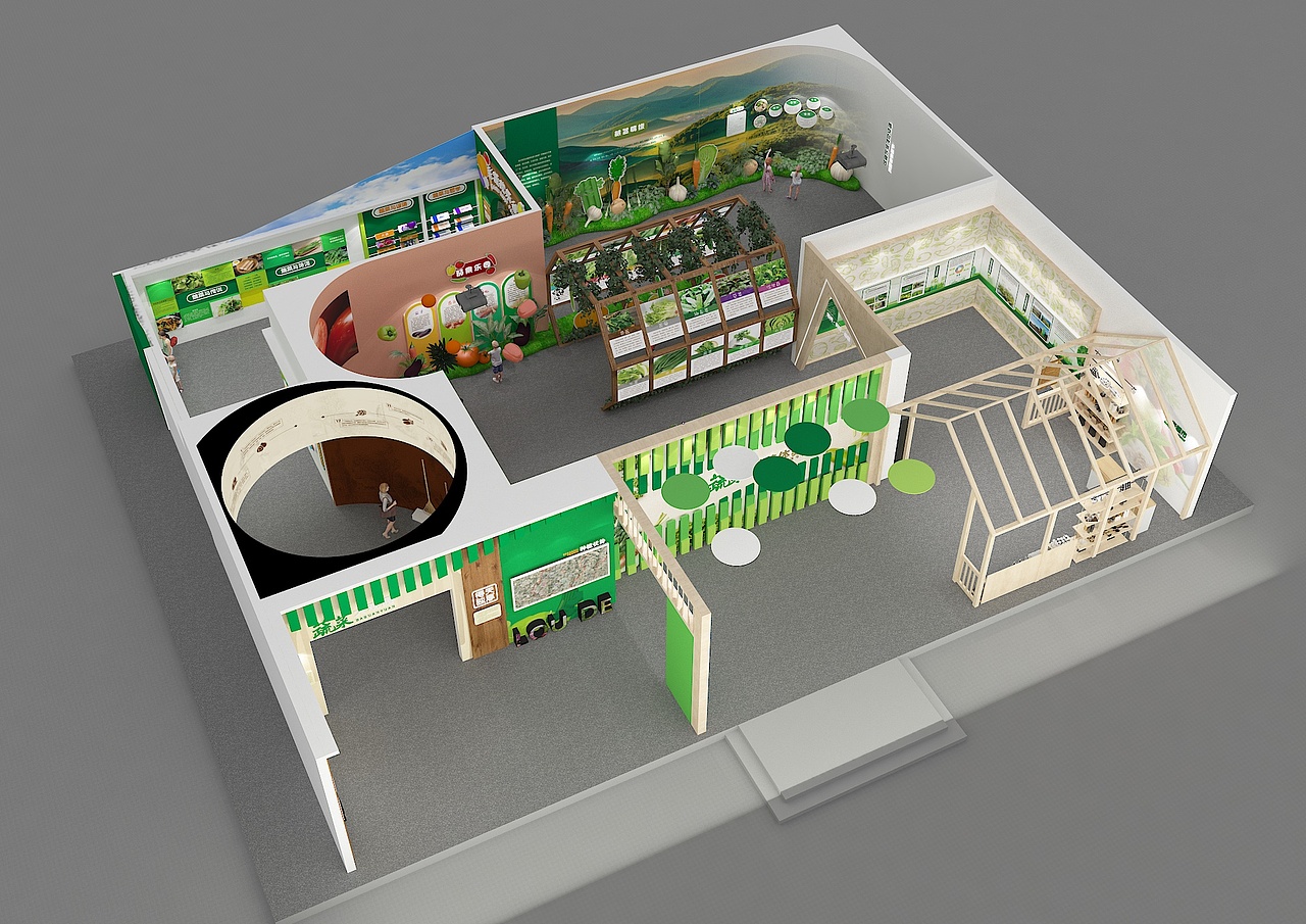 某乡村振兴科普展厅