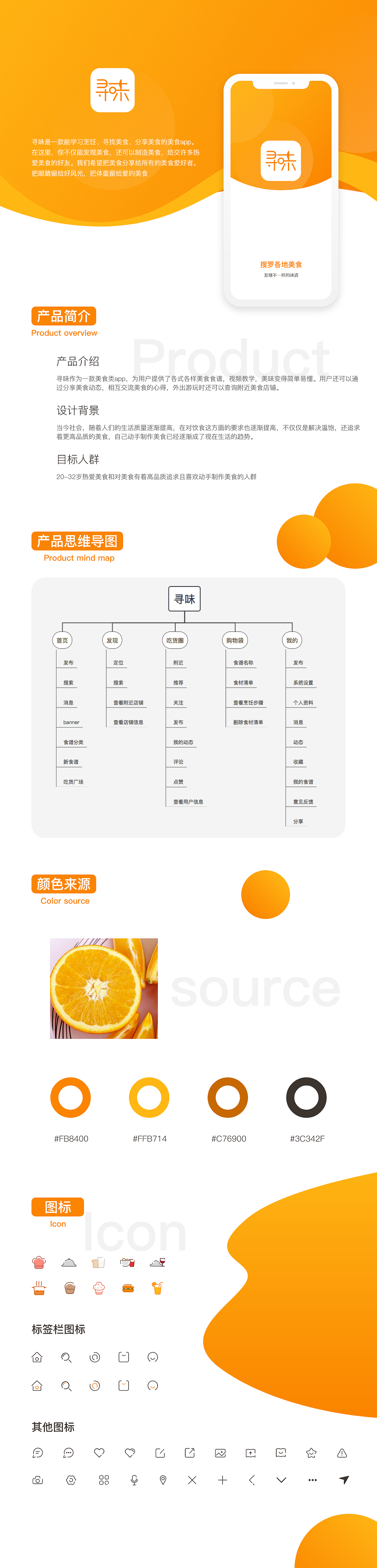 美食App（图ZMTQxNjc1MjM2） - APP界面 - 站酷设计师心宁静远原创素材 - 站酷ZCOOL