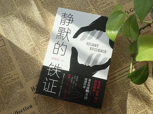 《静默的铁证》封面设计