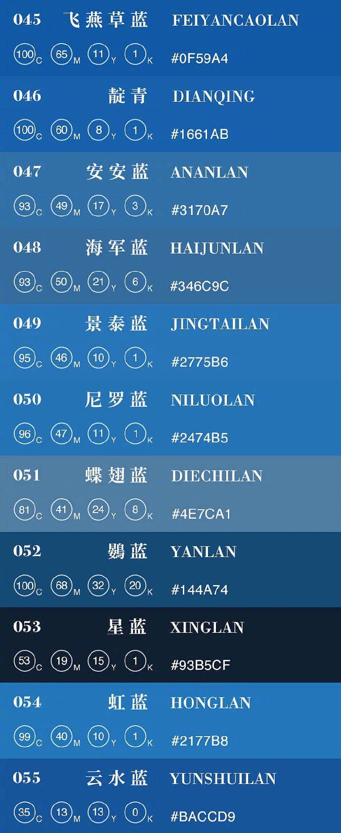 很好看的中国古风传统颜色，值得收藏！ ​​​​（图ZMTg3MTc1Nzk2） - 图案 - 站酷设计师学设计上兔课网原创素材 - 站酷ZCOOL
