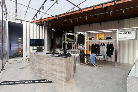 集装箱展厅I Diesel品牌集装箱体验空间_上海集装客