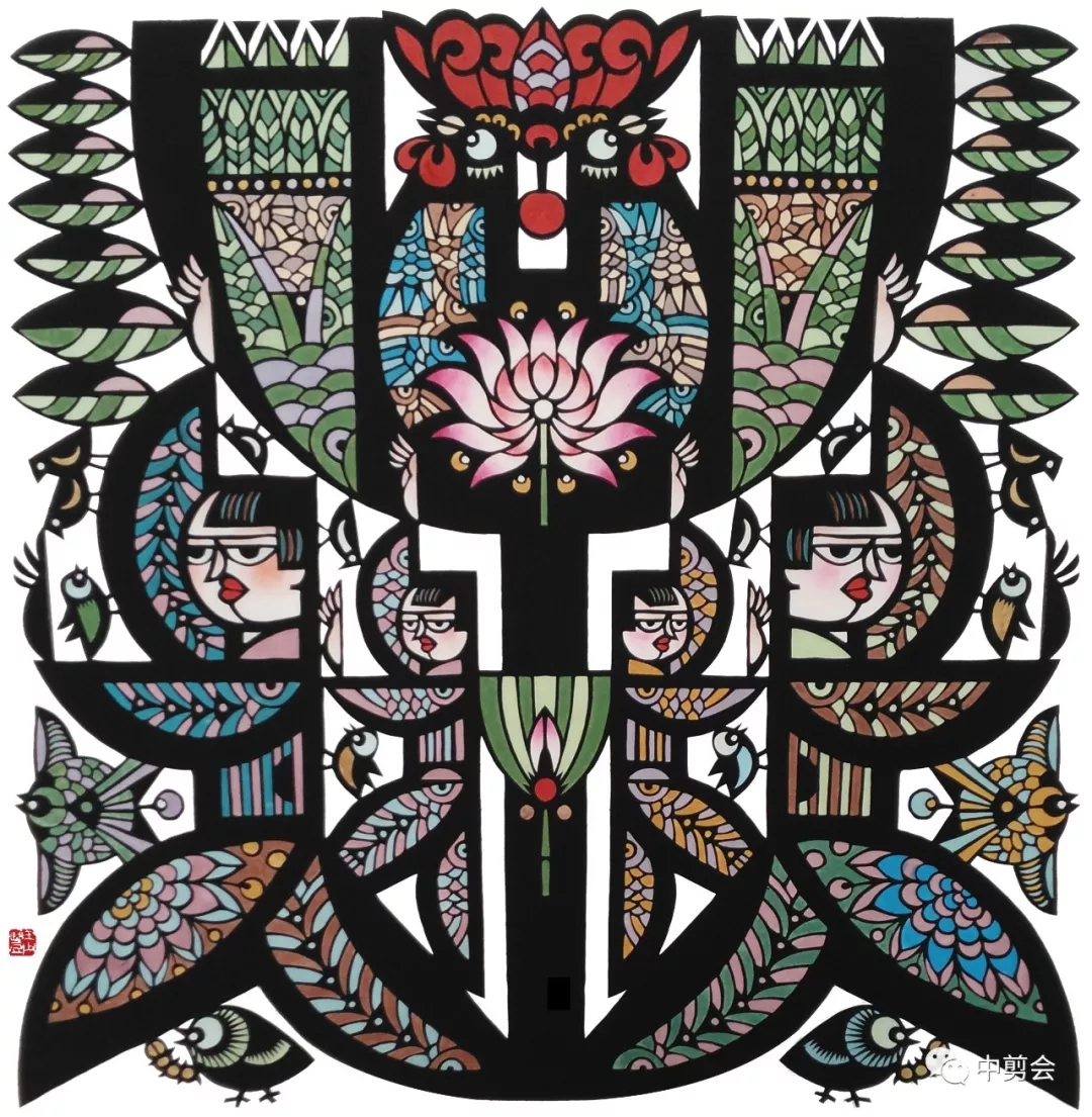 展览回望与时代同行北京首届现代剪纸艺术特邀展张树贤