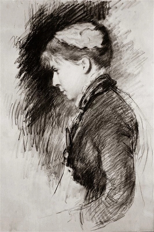 以前临摹的大师素描