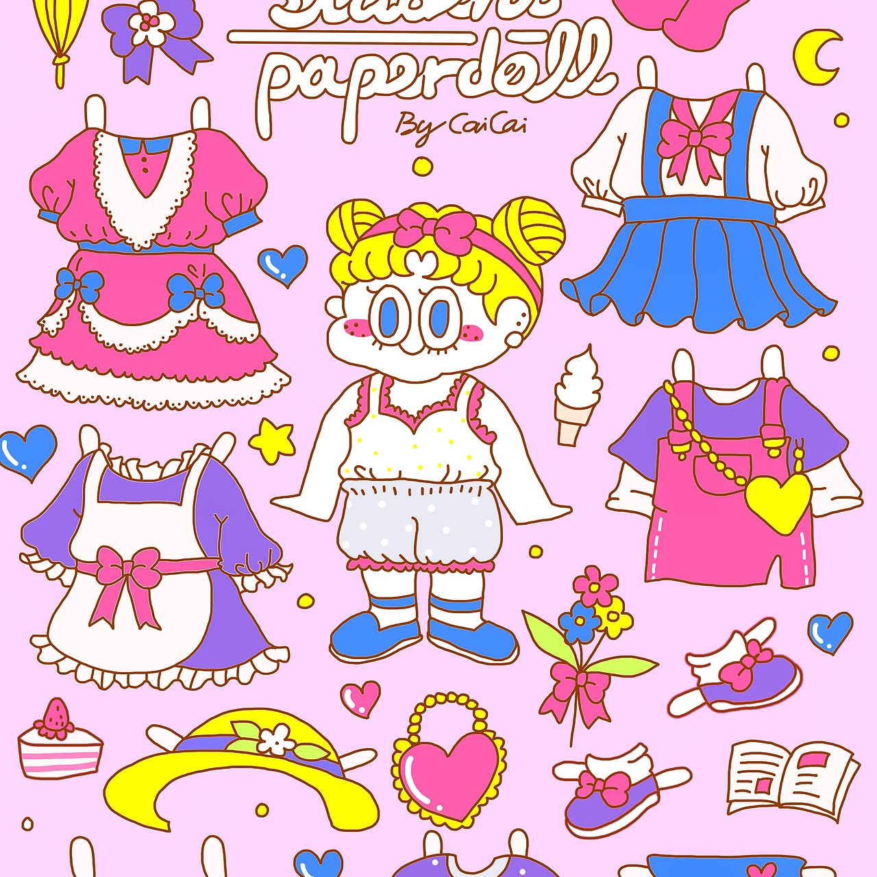 On Jan 4. 2019 / Bycaicai. wacom4100WL / PS（图ZMTQxMjQ0NTMy） - 新锐潮流插画 - 站酷设计师七月菜菜原创素材 - 站酷ZCOOL