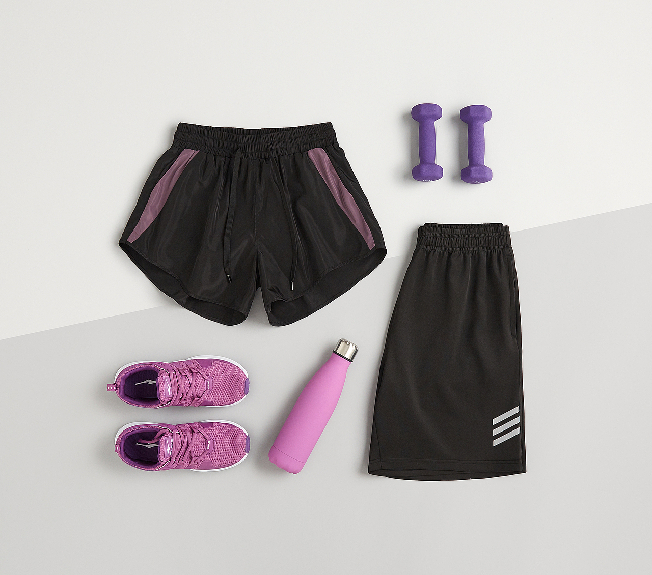 精拍创意组合图 钻展点击图拍摄 健身服策划平面广告图