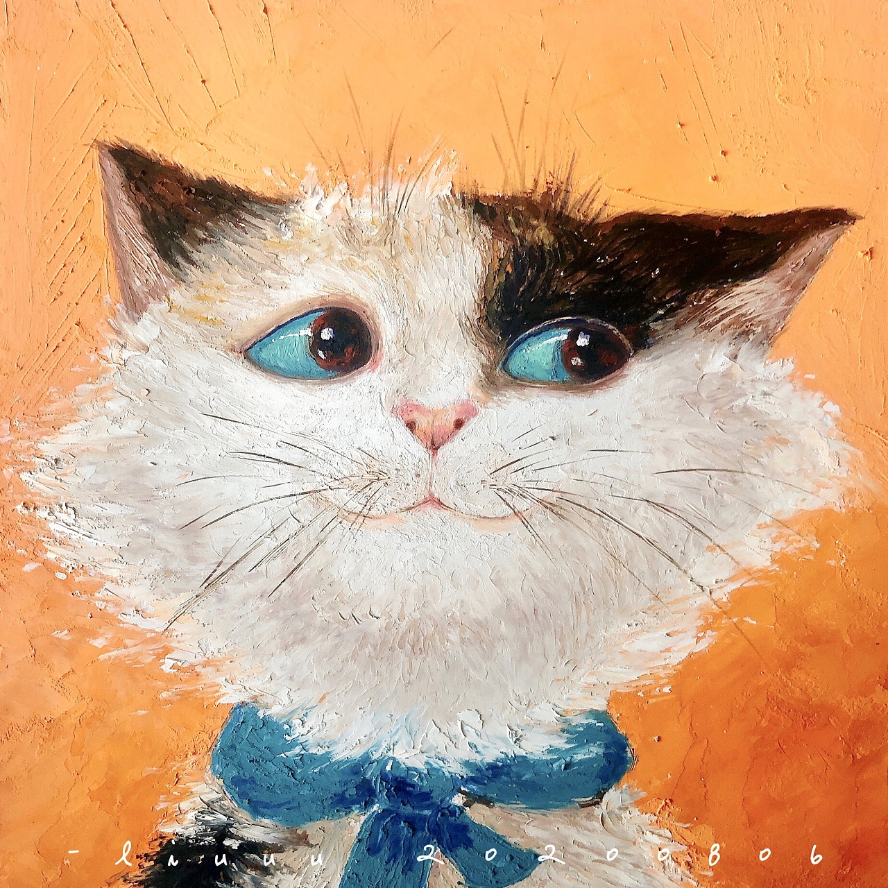 【油画棒】喵喵君系列2 - 原创作品 - 站酷(zcool)