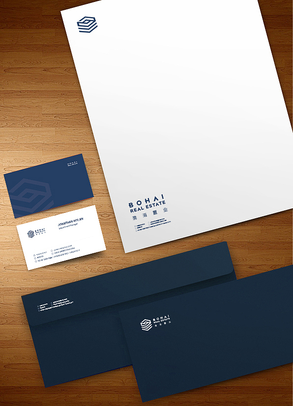 渤海置业logo设计