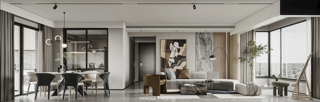 两套现代（图ZMjMyMzI3MTIw） - 家装设计 - 站酷设计师画图小哥原创素材 - 站酷ZCOOL