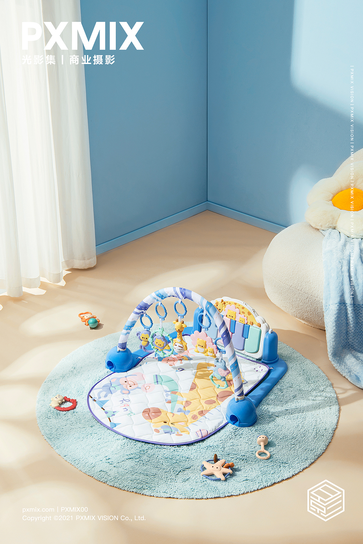 母婴产品摄影丨澳贝 扭扭车 健身架 auby × PXMIX（图ZMjkxOTg4NzYw） - 产品摄影 - 站酷设计师光影集原创素材 - 站酷ZCOOL