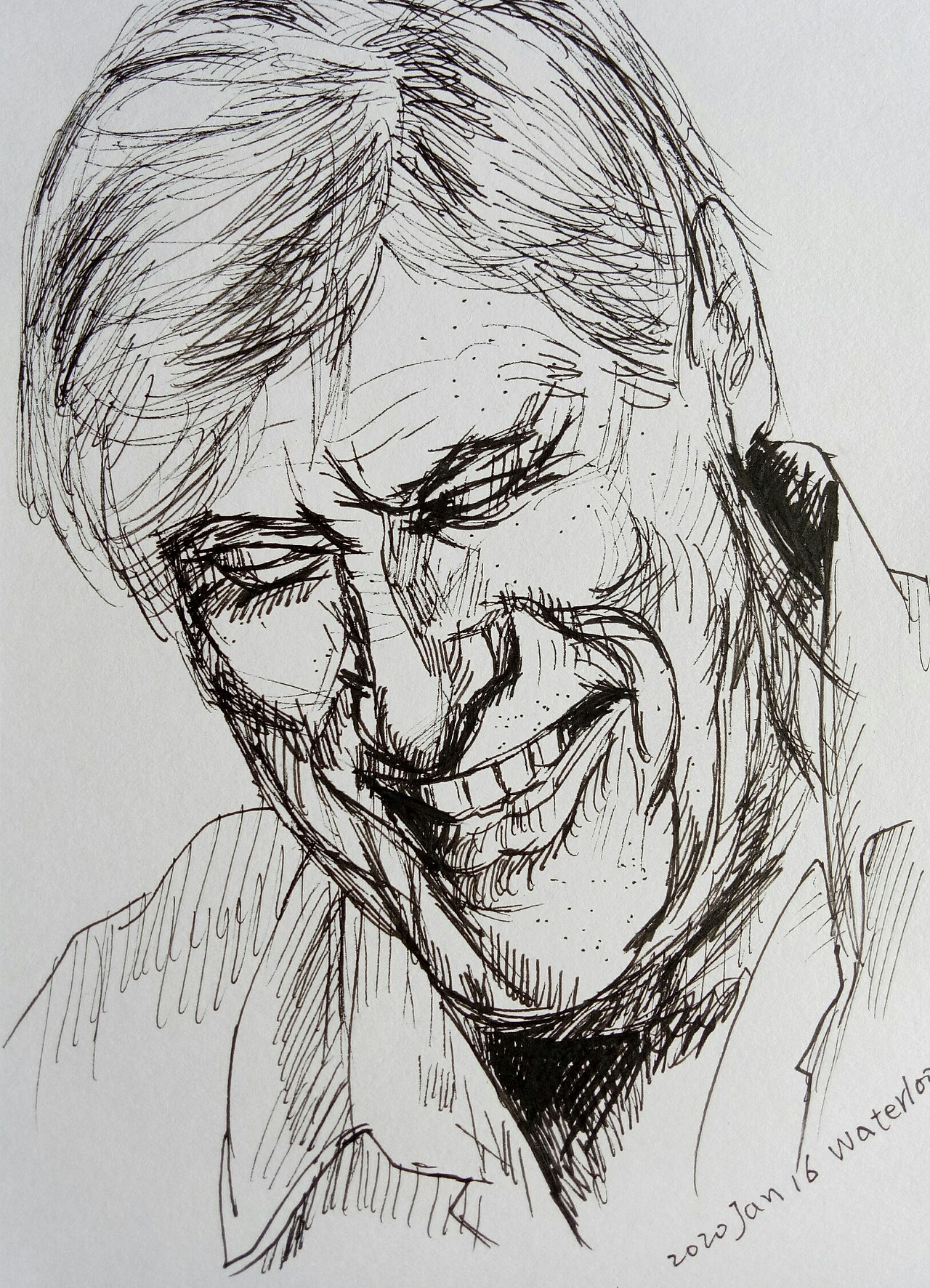 北美人物头像速写（图ZMjA0NjE5MjI4） - 绘画 - 站酷设计师赵子先生原创素材 - 站酷ZCOOL