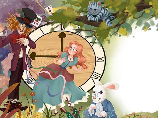 爱丽丝（个人主页-ZNTc2OTQxMDg=） - 创作习作 - 站酷设计师娑弥树原创素材 - 站酷ZCOOL