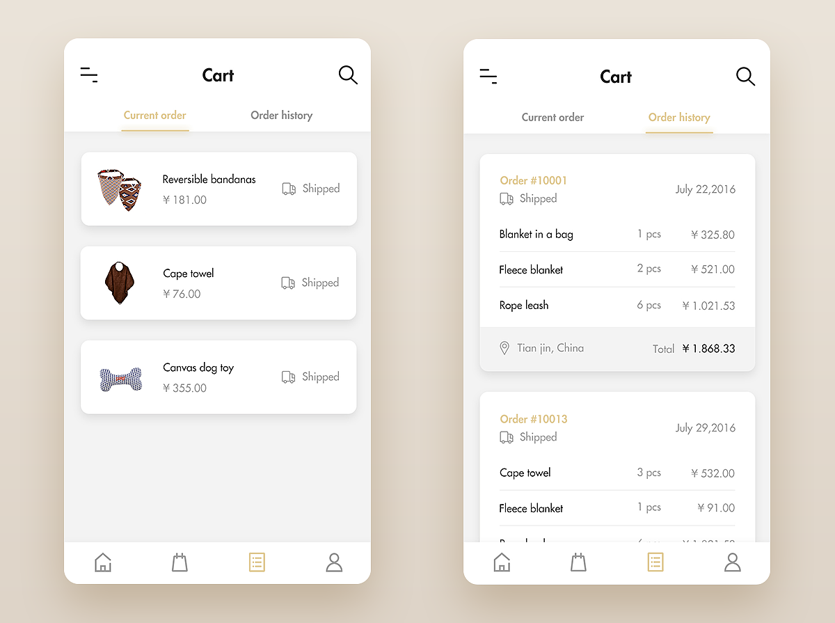 Dog collection APP（图ZNTQ2NjMzNzI=） - 主题/皮肤 - 站酷设计师孙启原创素材 - 站酷ZCOOL