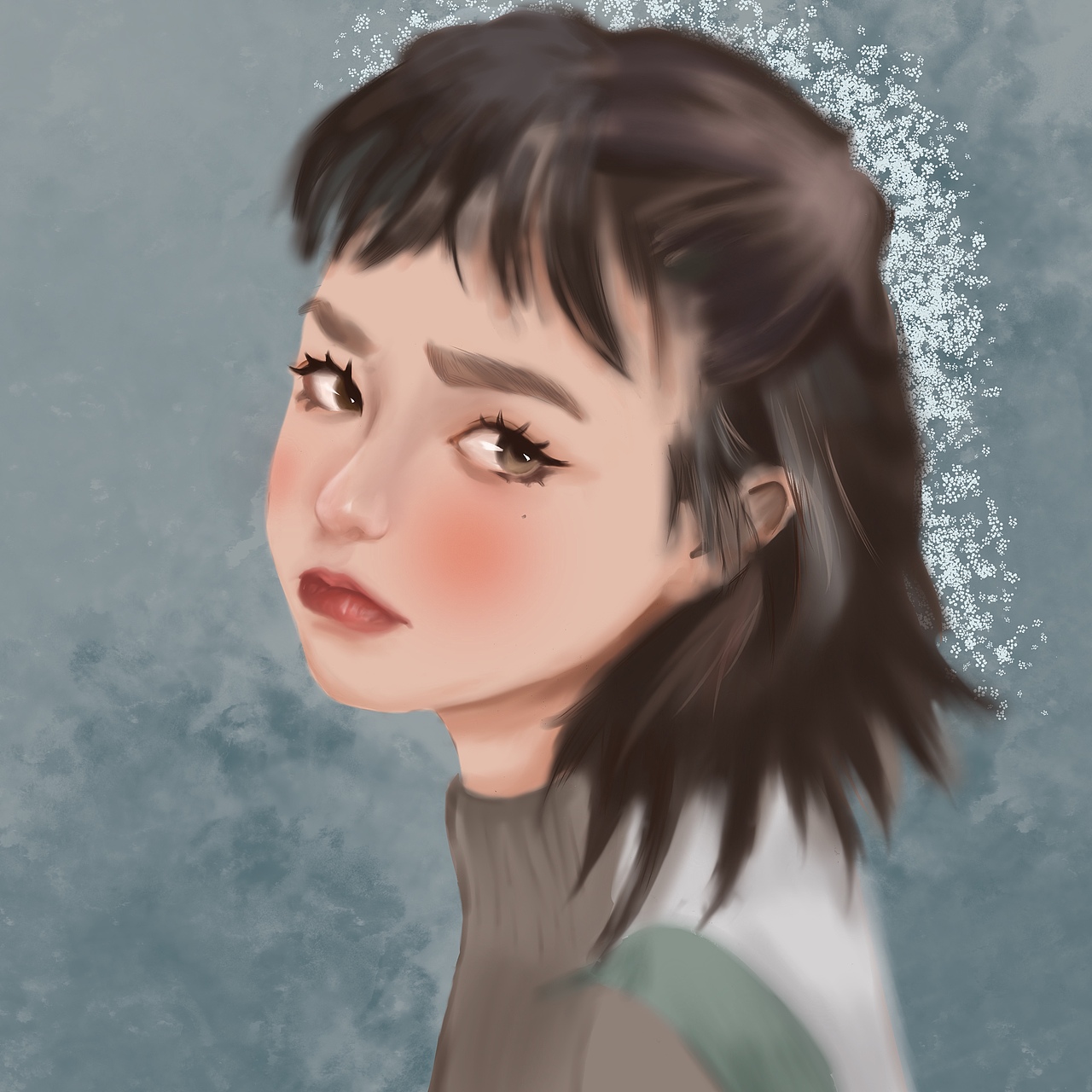 厚涂临摹（图ZMjU0MzY1MDI4） - 绘画 - 站酷设计师丛娘儿原创素材 - 站酷ZCOOL