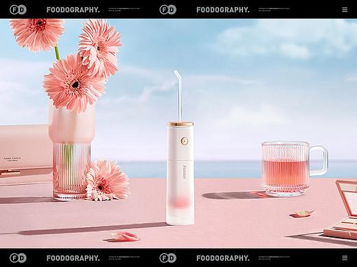个人护理摄影 | 法洁奥冲牙器 ✖ foodography