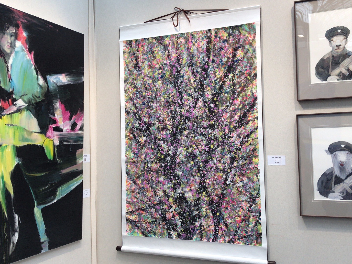 青年艺术家刘勇良作品亮相第133届法国巴黎大皇宫沙龙艺术展_刘勇良意创书设-站酷ZCOOL