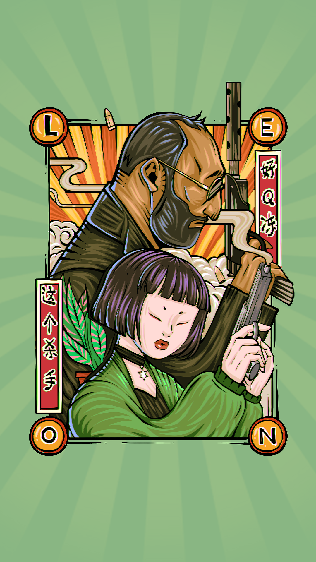 电影名场面 | 尝试用多种插画风格重现经典（图ZMjY3NTg0NjA0） - 创作习作 - 站酷设计师大海鸥工作室原创素材 - 站酷ZCOOL