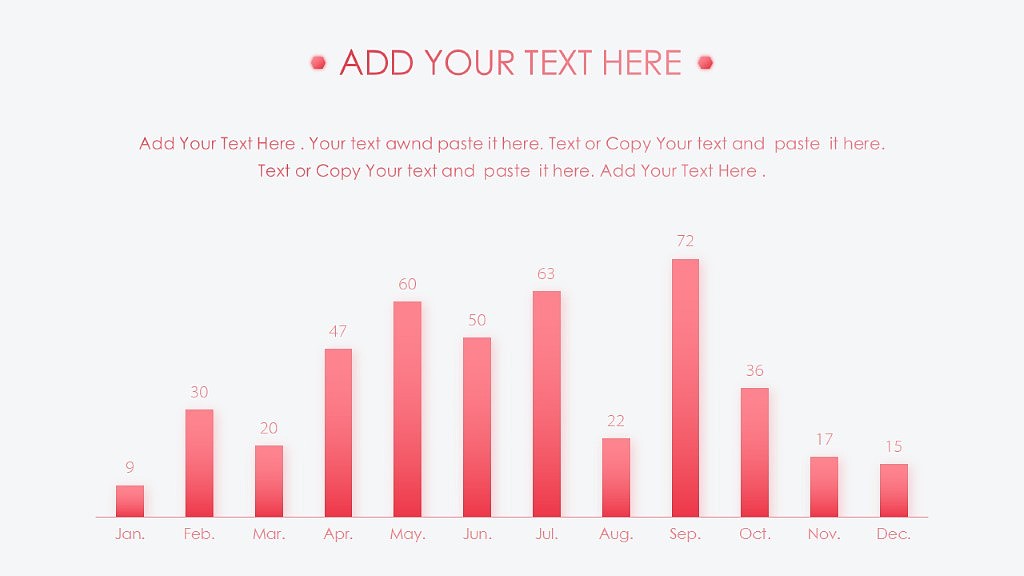 【小苹果】iOS清新多彩通用行业PPT模板