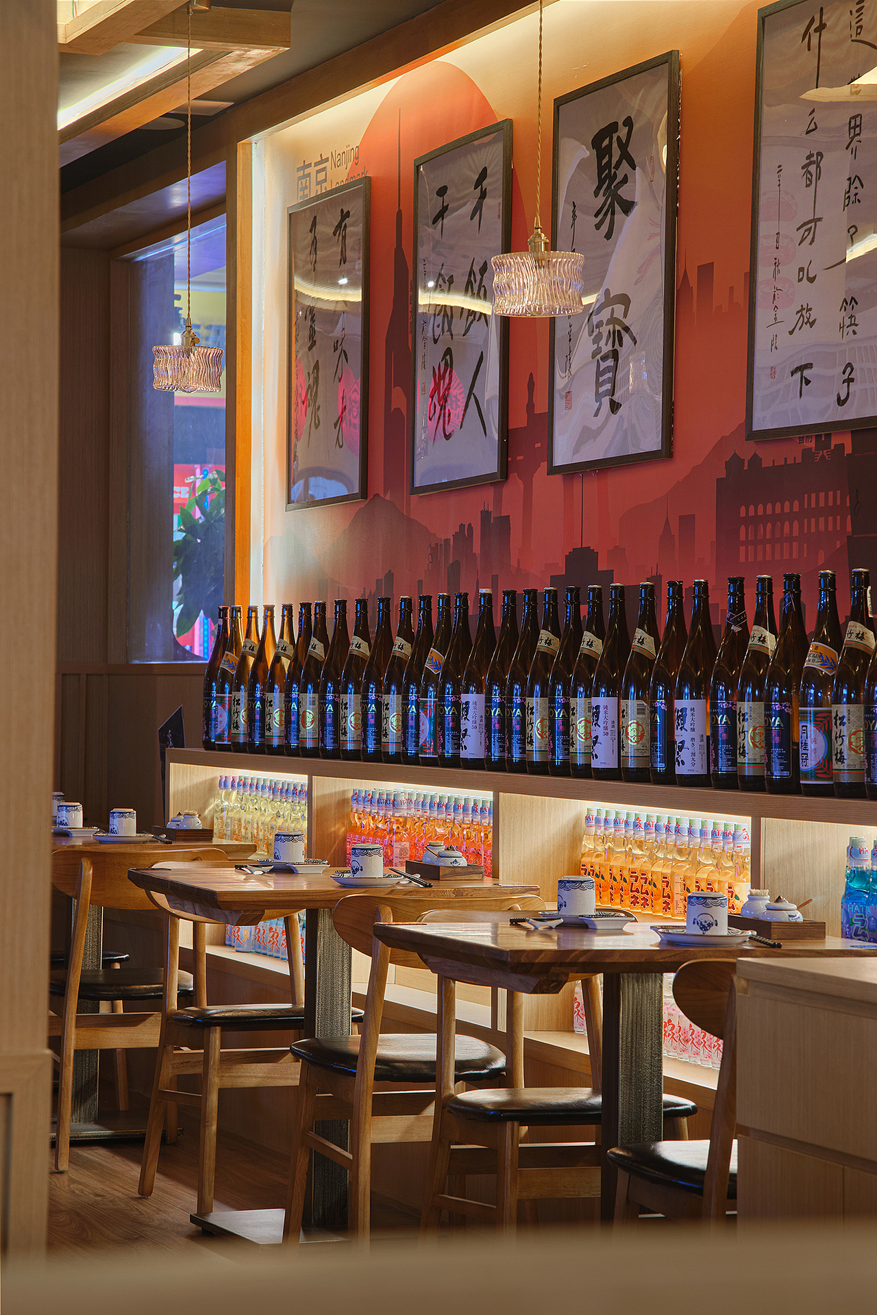 【苏格设计】留小烟日料餐厅（图ZMjgyNzE1MjEy） - 酒店餐饮设计 - 站酷设计师苏格SG空间设计原创素材 - 站酷ZCOOL