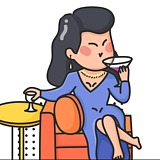 一朵美丽的牡丹花的头像