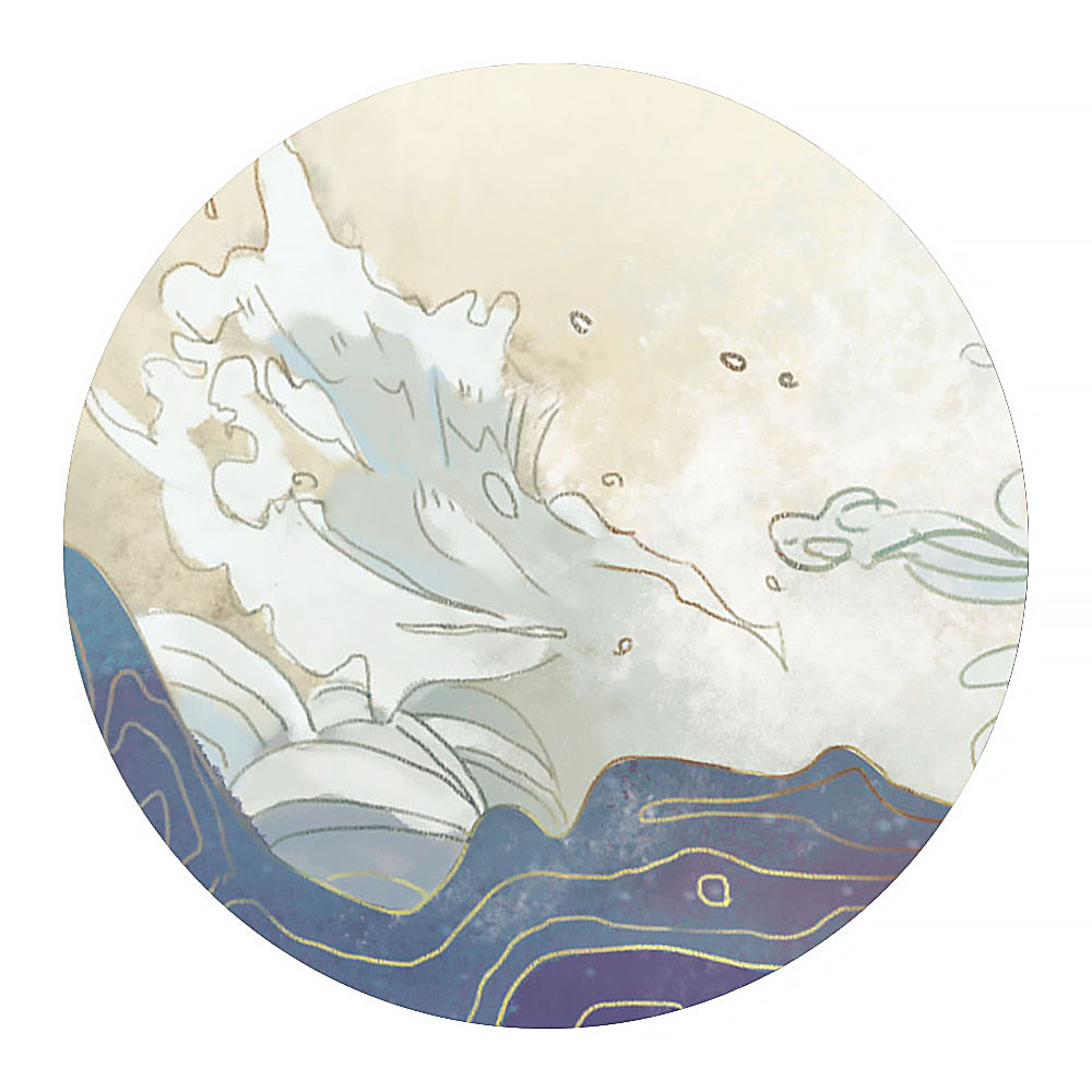 混沌_天地未开（图ZMTgxNDM1ODQw） - 儿童插画 - 站酷设计师Vera_92原创素材 - 站酷ZCOOL