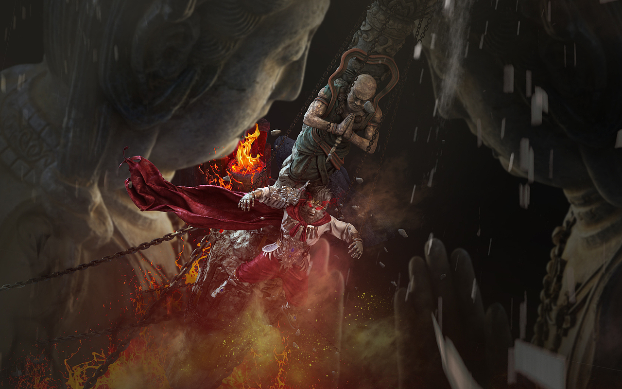 游戏插画（图ZOTEzNDY4MTI=） - 游戏原画 - 站酷设计师零点64原创素材 - 站酷ZCOOL