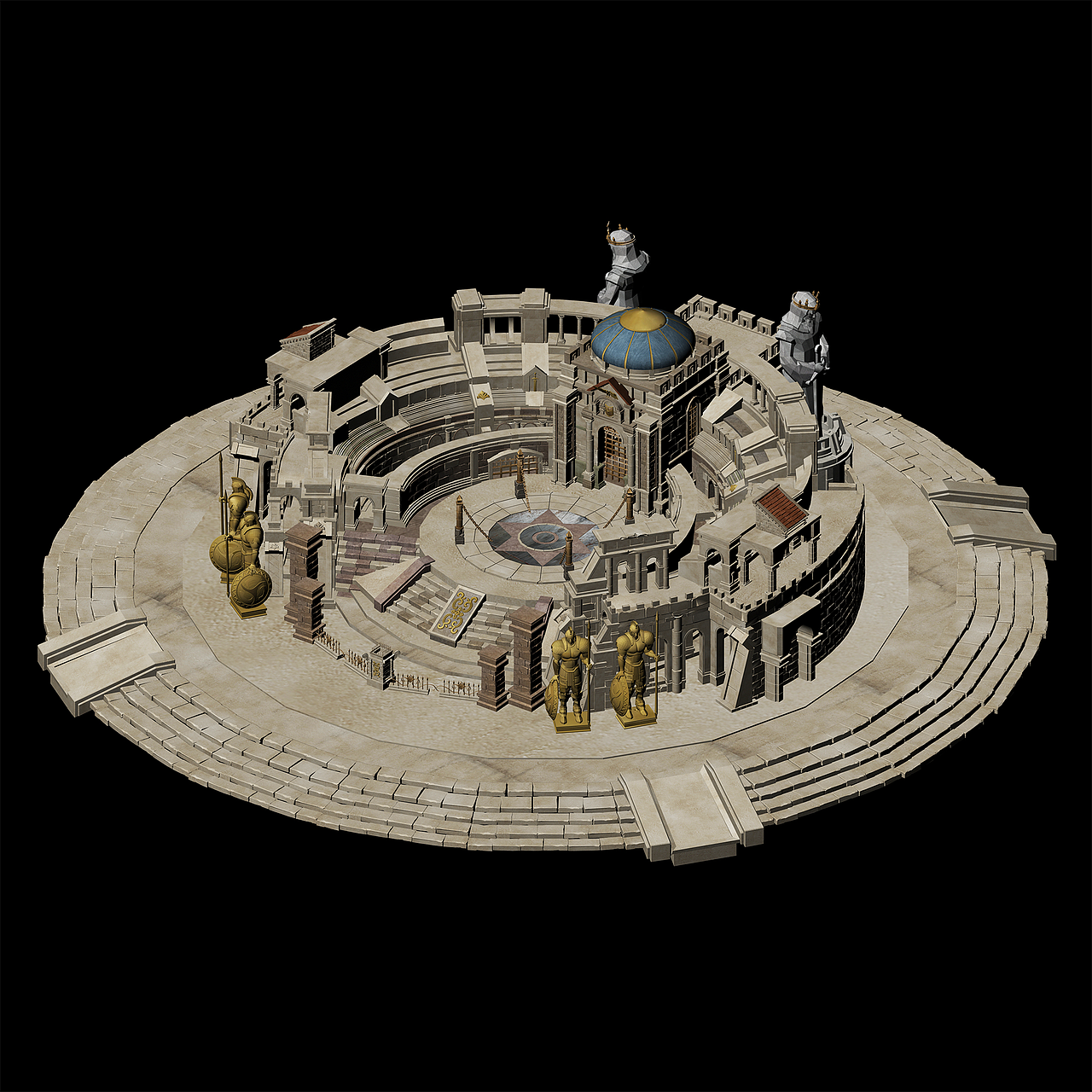 3D游戏场景（图ZMjExMDc5MTIw） - 场景 - 站酷设计师坤兮原创素材 - 站酷ZCOOL