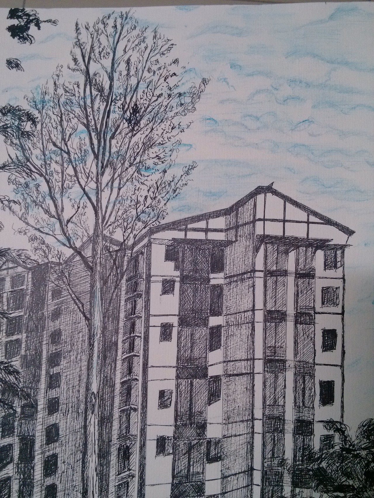 钢笔速写（图ZNTk1NjMzMzY=） - 艺术插画 - 站酷设计师甲甲玲原创素材 - 站酷ZCOOL