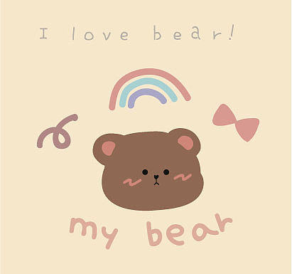 【小熊跳舞】AI插画