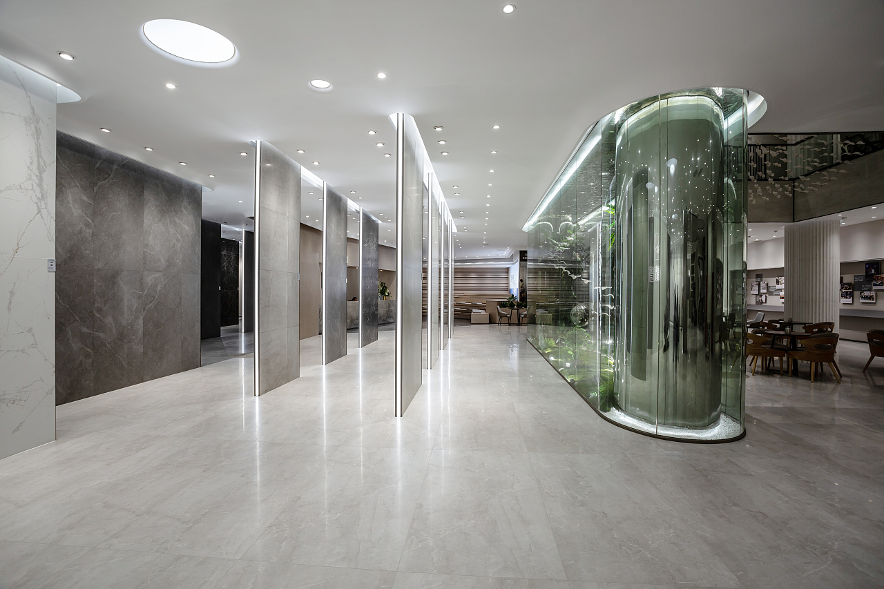 极简设计 陶瓷展厅空间拍摄