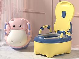 【母婴用品】儿童坐便器/宝宝坐便器 详情设计2