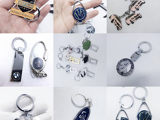 活动挂件赠品订制商标珐琅钥匙链创意金属配饰礼品扣饰