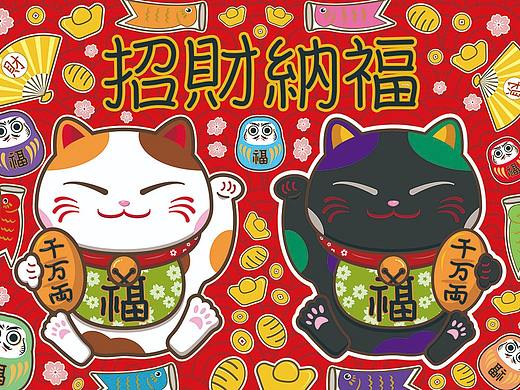 招财猫 2019祝愿大家财源滚滚