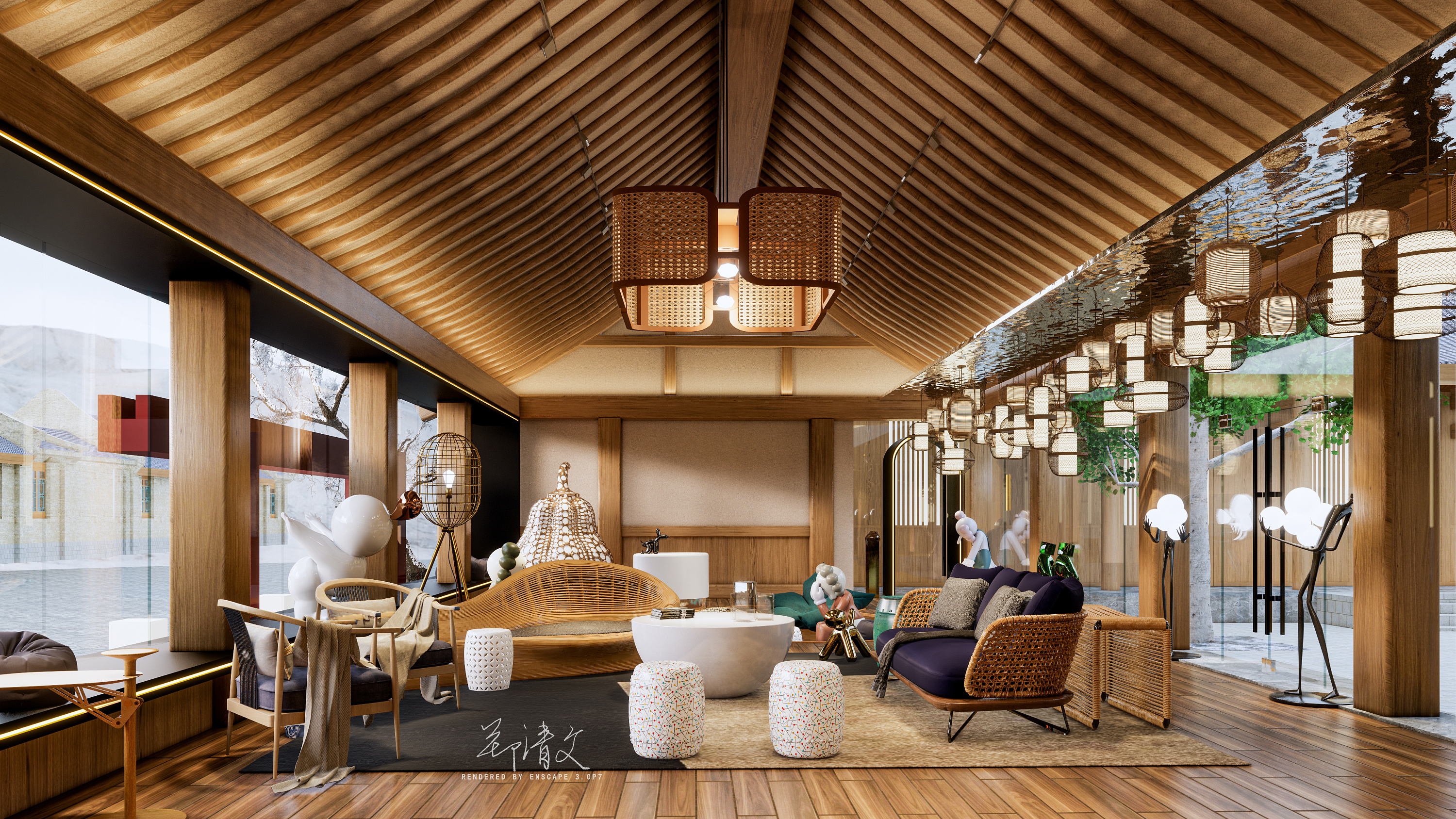 服务中心/邻里中心 改造设计|空间|家装设计|我的天呐还要起名 - 原创