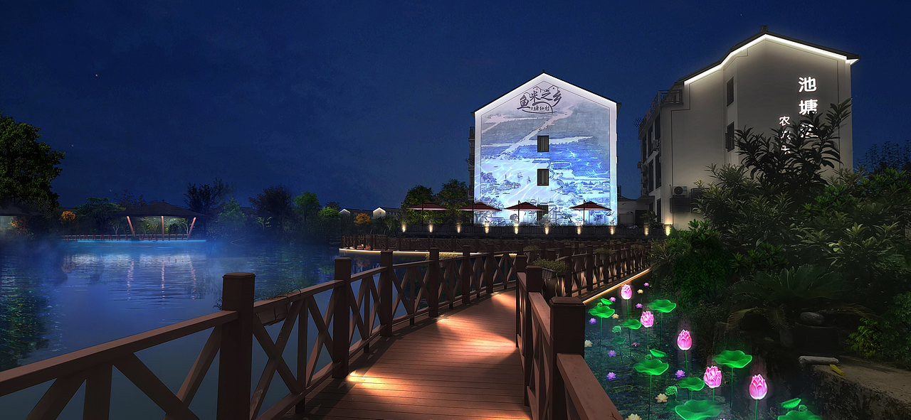 塘栖古镇文旅景观照明设计（图ZMzc3OTI0NTA4） - 景观设计 - 站酷设计师淇茗设计原创素材 - 站酷ZCOOL