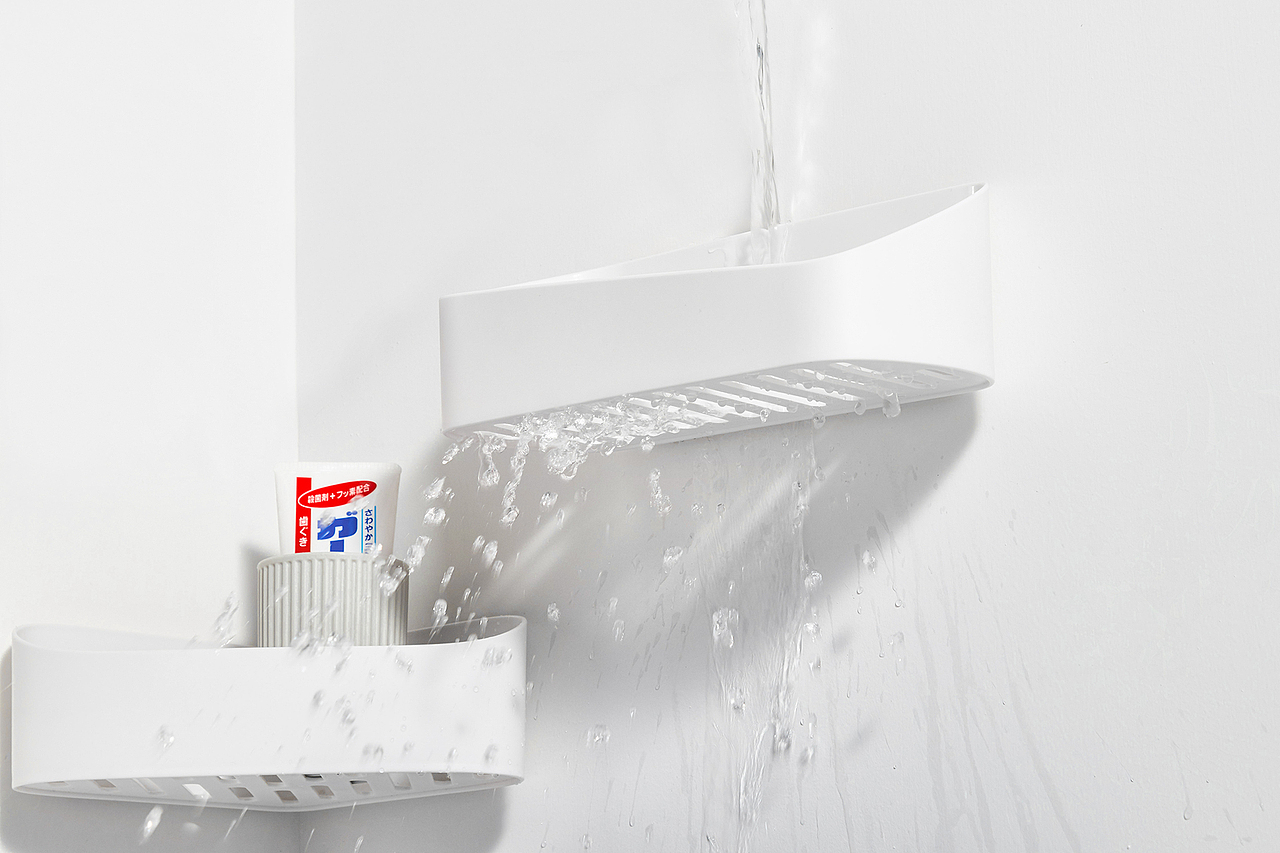 浴室收纳盒拍摄