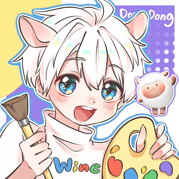 蛋仔派对头像🥰（图ZMzM4NTI2NjA4） - 创作习作 - 站酷设计师Wine有酒原创素材 - 站酷ZCOOL