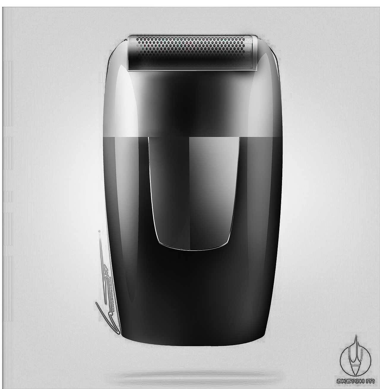 工业设计效果图——ps板绘