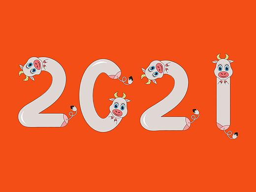 卡通2021（個人主頁-ZNDY3NjIwODg=） - 字體/字形 - 站酷設計師紫依蘭原創(chuàng)素材 - 站酷ZCOOL