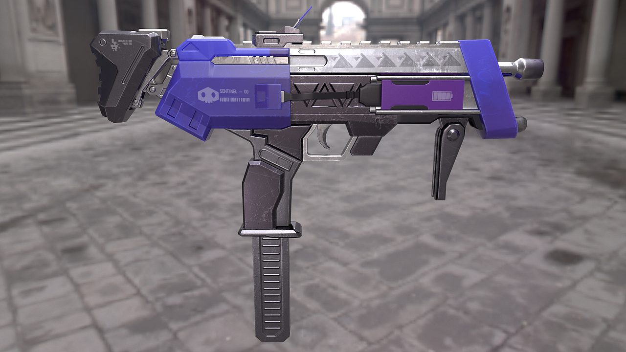 守望先锋次时代黑影武器建模