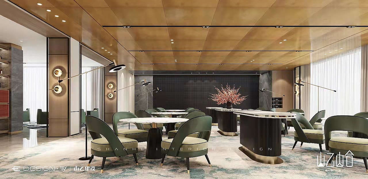 山乙商业空间设计|售楼部（图ZMjkyMDg4MTYw） - 商业空间设计 - 站酷设计师山乙建设商业空间原创素材 - 站酷ZCOOL