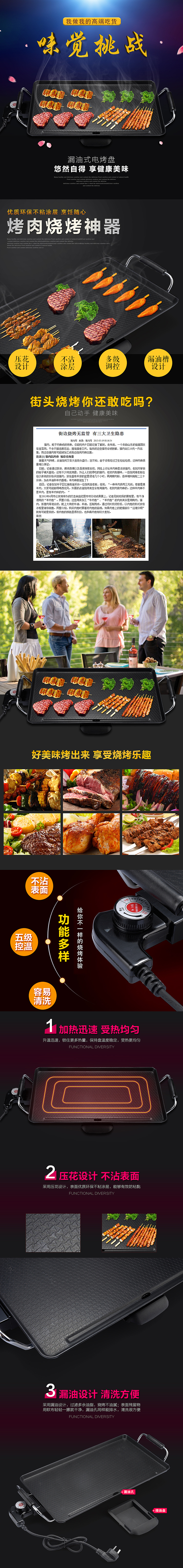 电烤盘详情页（图ZMzgxNzU1MzI=） - 其他网页 - 站酷设计师朦胧一夏原创素材 - 站酷ZCOOL