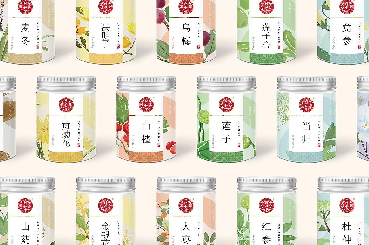 同仁堂全案设计（图ZMTE5NzU5NDUy） - 品牌 - 站酷设计师李华清_设计原创素材 - 站酷ZCOOL