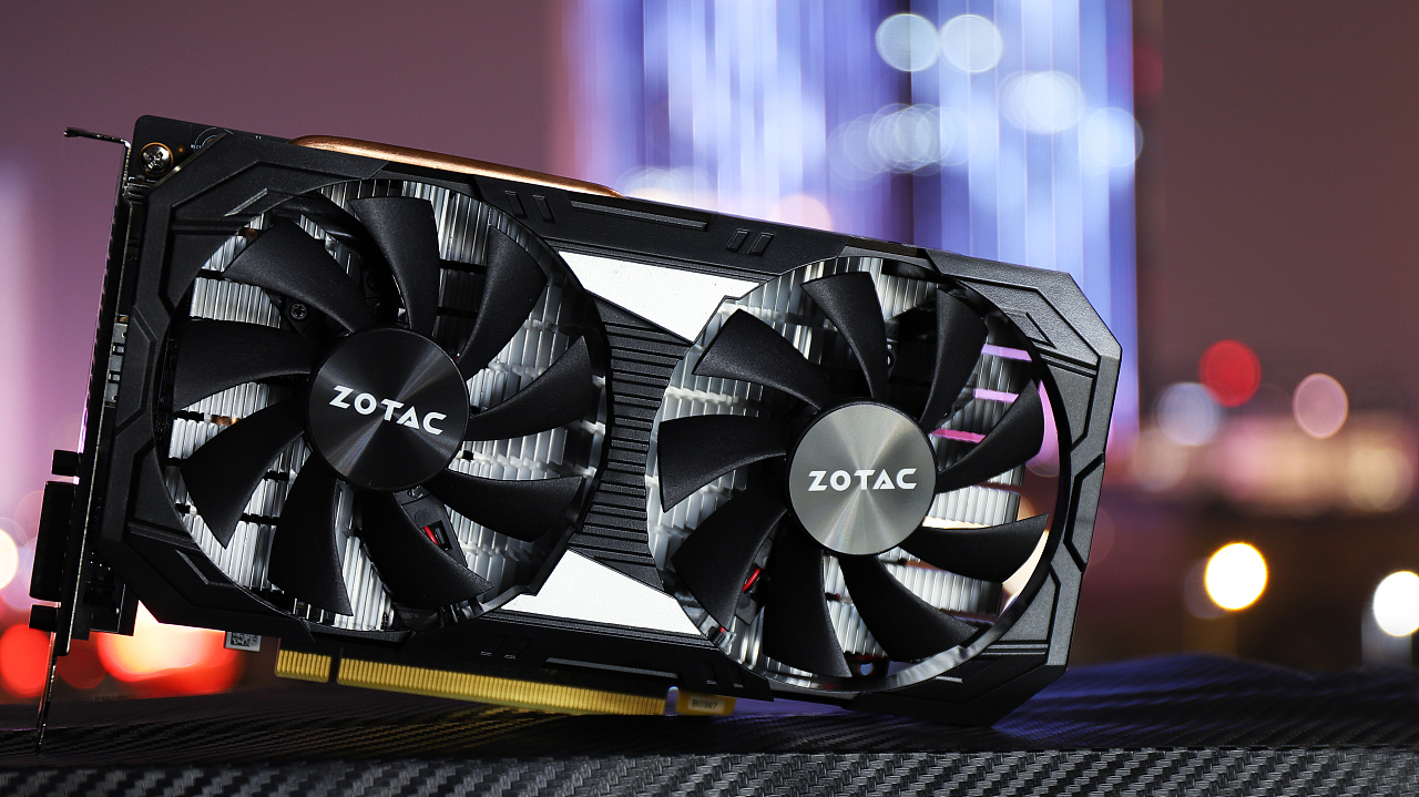 索泰显卡实拍美图--gtx 1650super雷霆-毁灭者美图