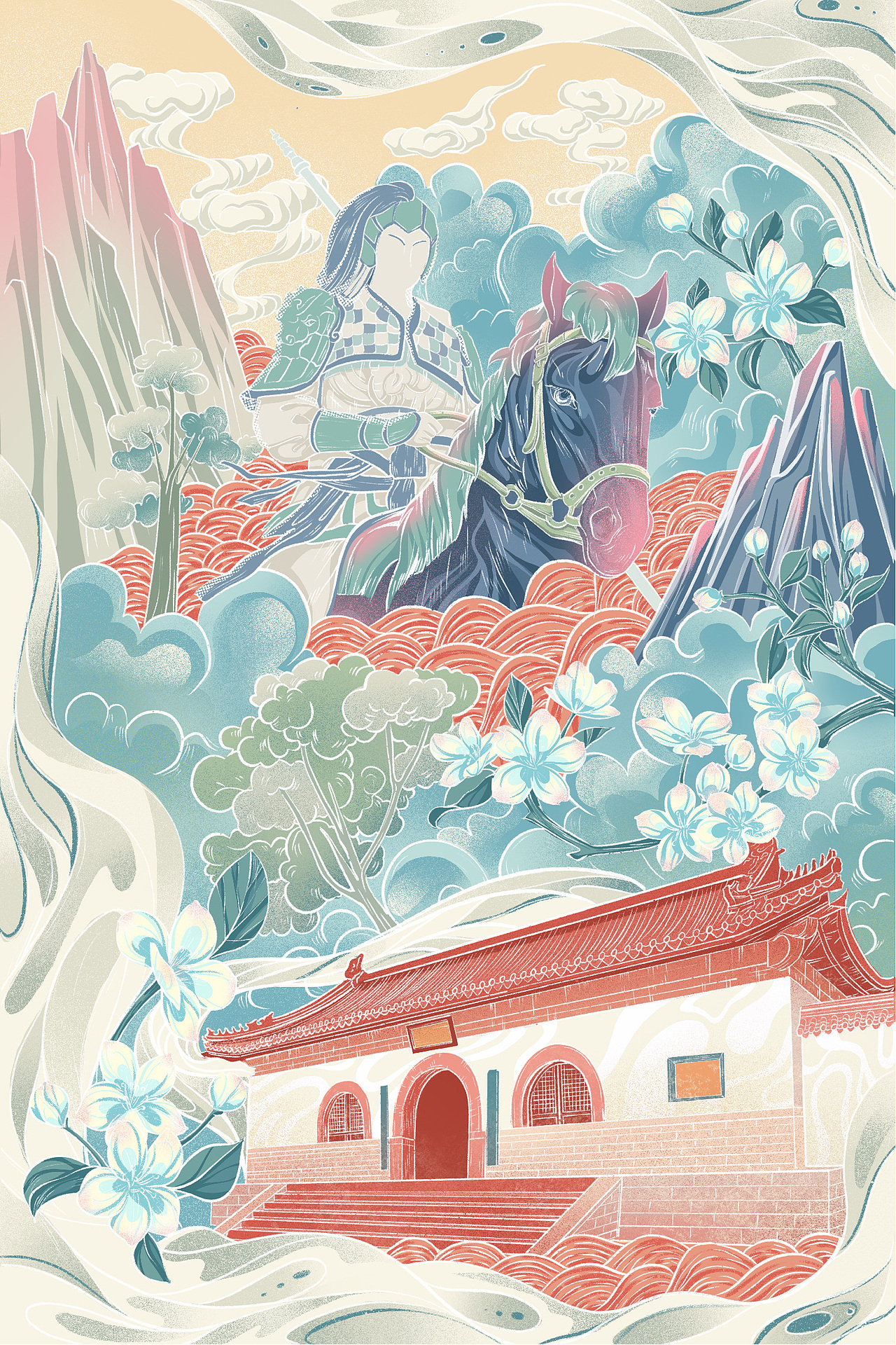 正定游礼（图ZMjE2NTkzNTA0） - 宣传物料 - 站酷设计师ZJZ_Luooooo原创素材 - 站酷ZCOOL
