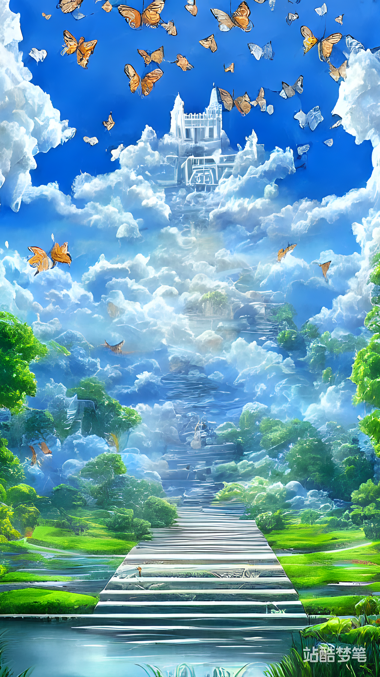 #站酷梦笔#天国城堡