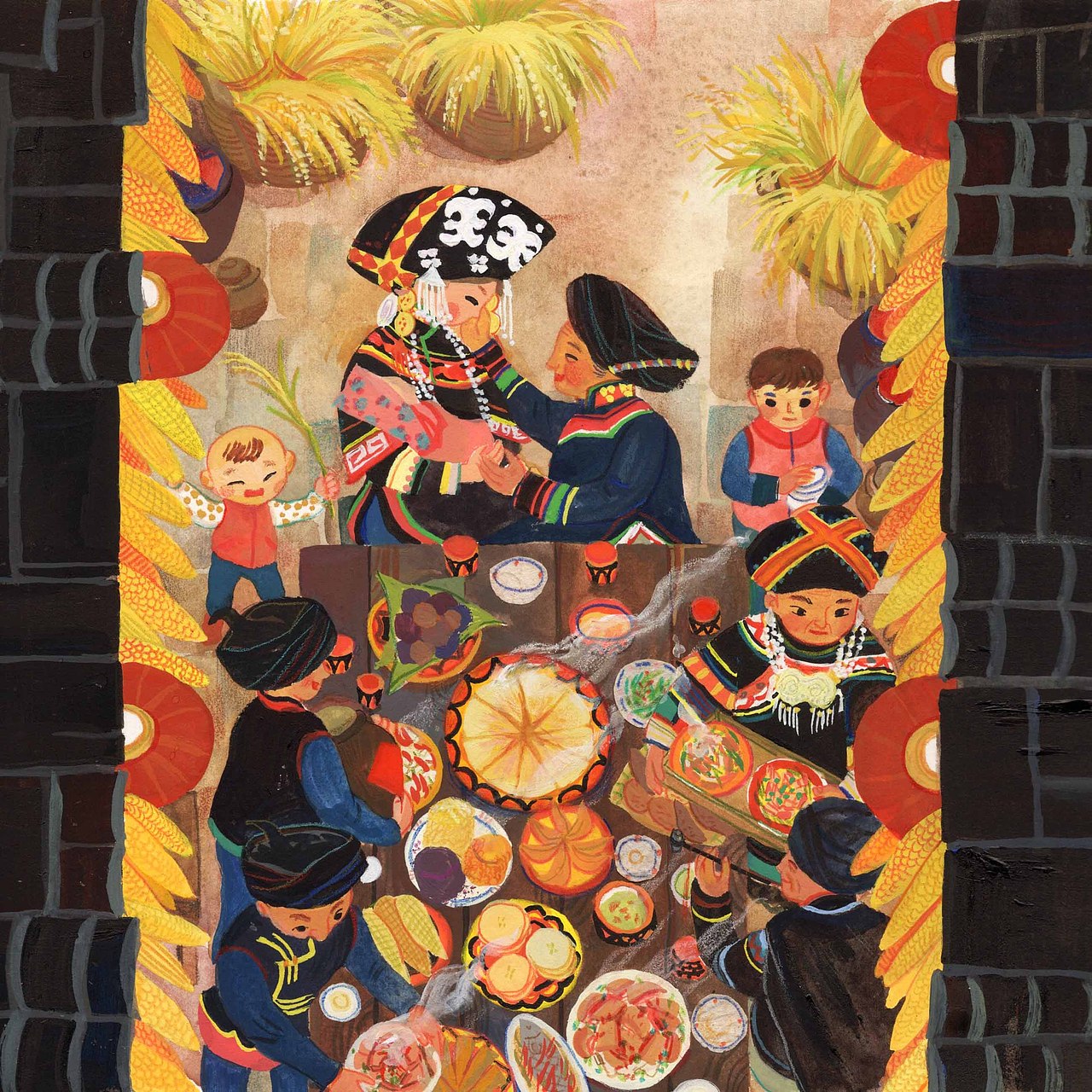 2021年日历《华夏万节》（图ZMjc0MDEyNjg0） - 商业插画 - 站酷设计师日一尧原创素材 - 站酷ZCOOL