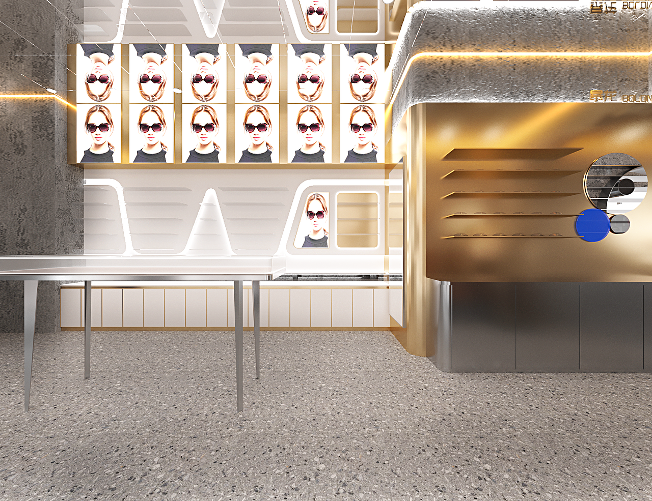 叙利亚风眼镜店，打造网红打卡地（图ZMjg3NzkyOTI0） - 商业空间设计 - 站酷设计师设计师Xinxin原创素材 - 站酷ZCOOL